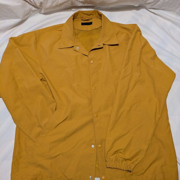 Yellow UNIQLO Nylon Coach Jacket - Picture 1 of 5
